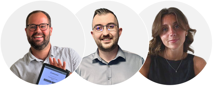 img src="photo-collaborateurs.jpg" alt="Collaborateurs de l’agence de communication en Normandie à Rouen"